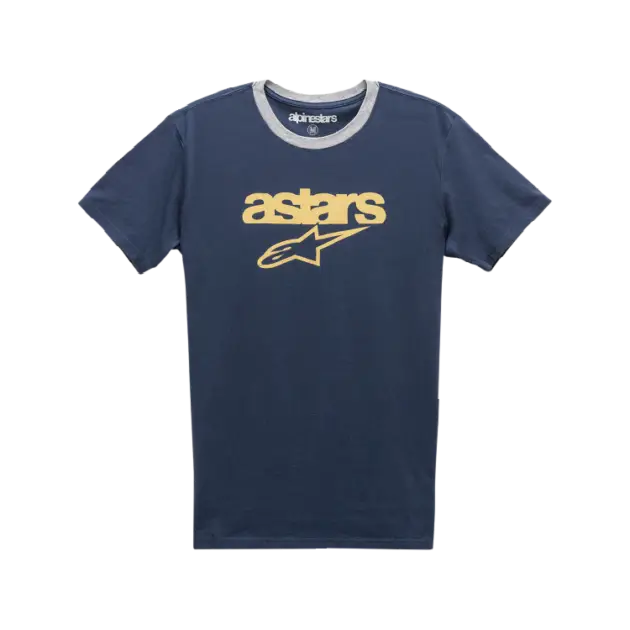 Camiseta Alpinestars MATCH Azul Marino/Gris