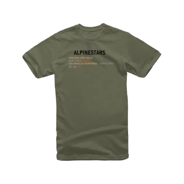 Camiseta Alpinestars QUEST Verde