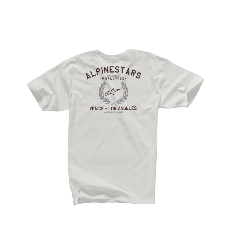 Camiseta Alpinestars WREATH Blanco - Image 2