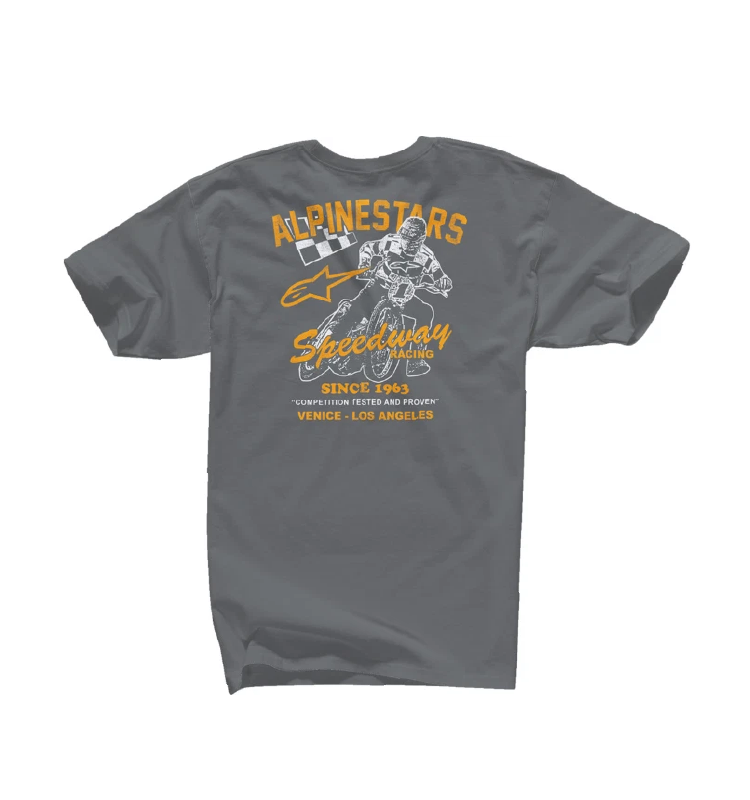 Camiseta Alpinestars WORLD WIDE GREY - Image 2