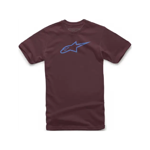 Camiseta Alpinestars AGELESS MAROON/Azul