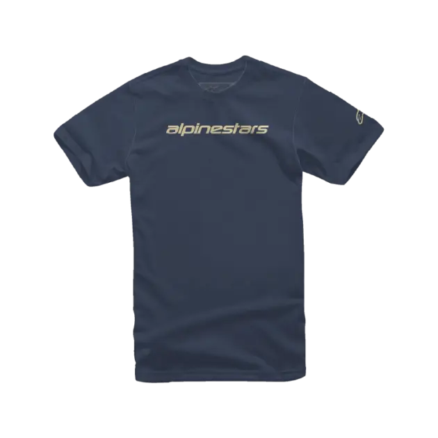 Camiseta Alpinestars LINEAR WORD NAVY