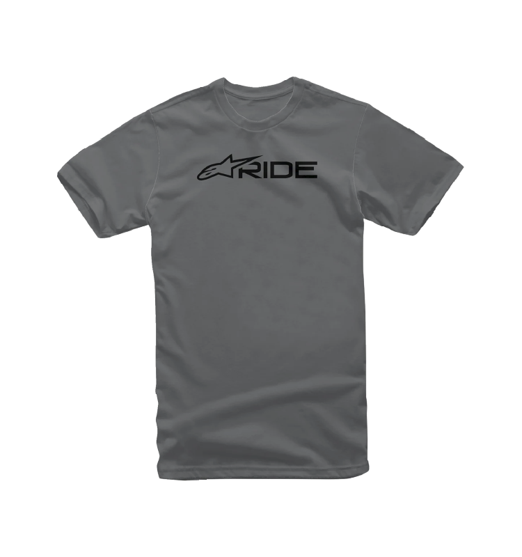 Camiseta Alpinestars RIDE3 CHAR/Negro