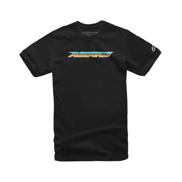 Camiseta Alpinestars CHROMIUM BLACK