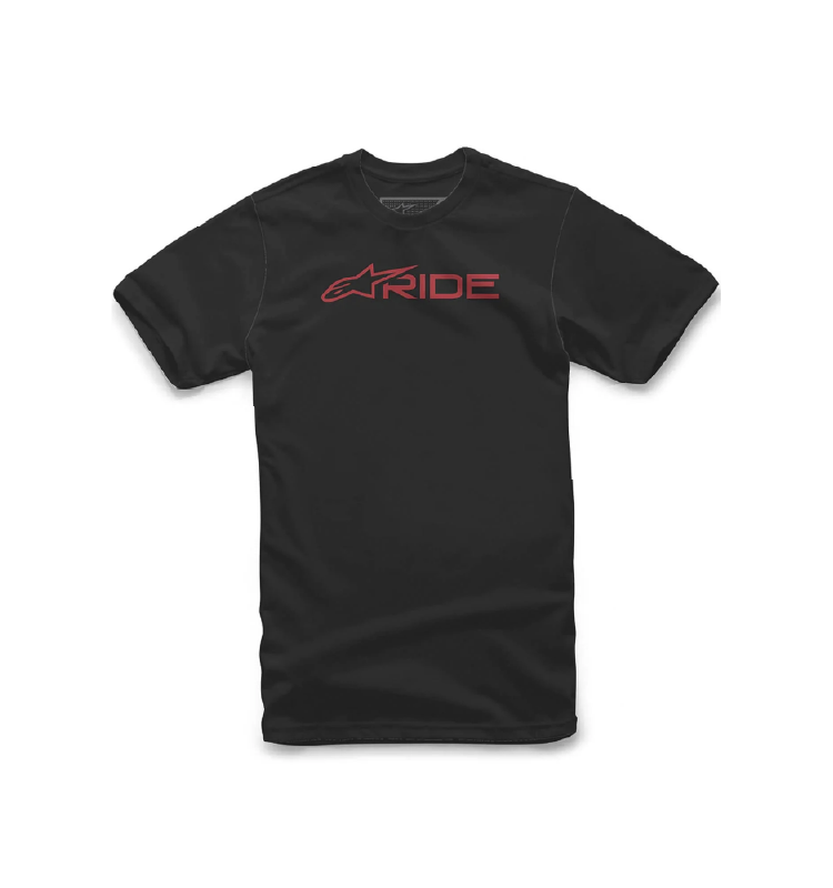 Camiseta Alpinestars RIDE3 BLACK/RED