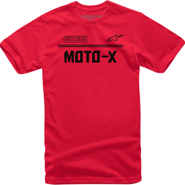 Camiseta Alpinestars MOTO X Rojo/Negro