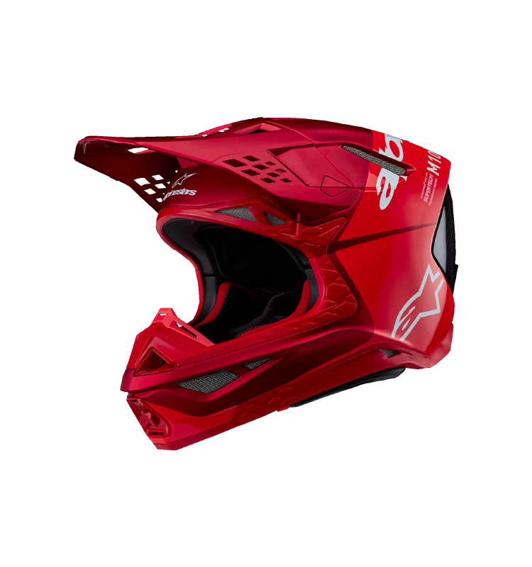 Pieza Alpinestars Supertech S-M10 Flood Rojo/Negro