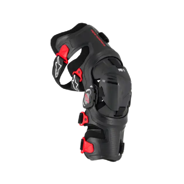 Pieza Alpinestars RK-7 PLASMA KNEE BRACE Negro/Rojo
