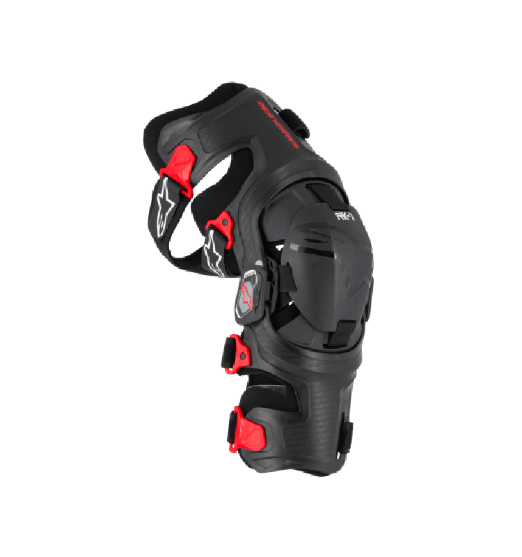 Pieza Alpinestars RK-7 PLASMA KNEE BRACE Negro/Rojo