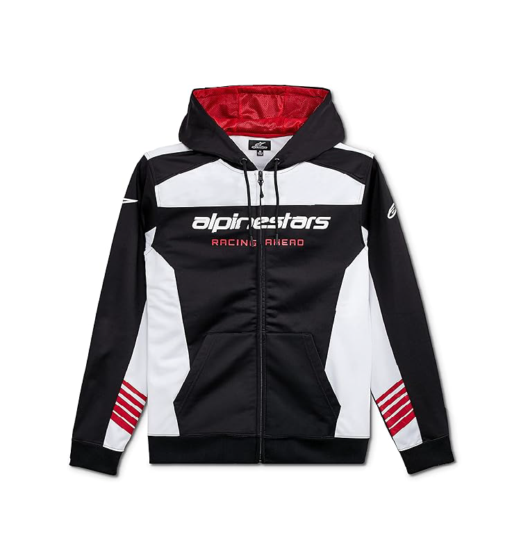Pieza Alpinestars HOOD ZIP SES-LXE Negro/Blanco