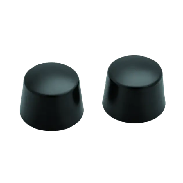 Pieza Alpinestars Kuryakyn Front Axle Nut Caps Satin Black