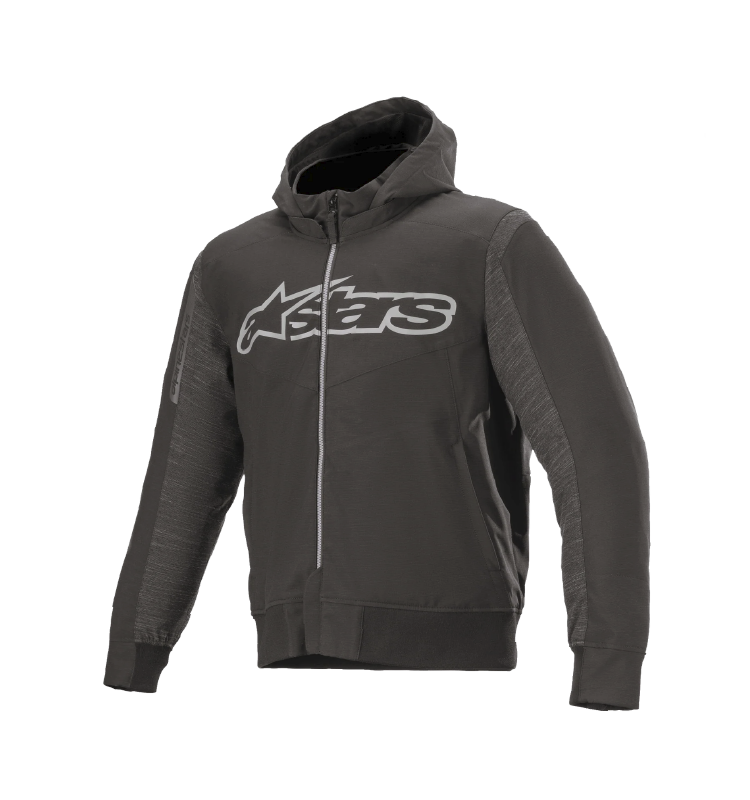 Pieza Alpinestars HOOD ZIP A-CHEST Gris/Negro