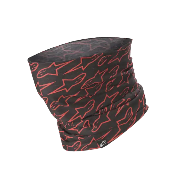 Pieza Alpinestars NECKTUBE ASTARS Negro/Rojo