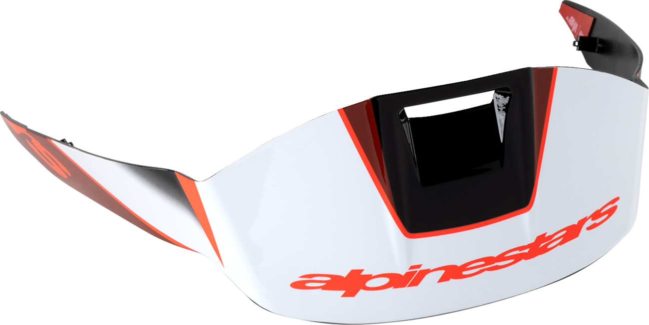 Pieza Alpinestars S-R10 TEAM STANDARD SPOILER - Negro/Rojo/Blanco