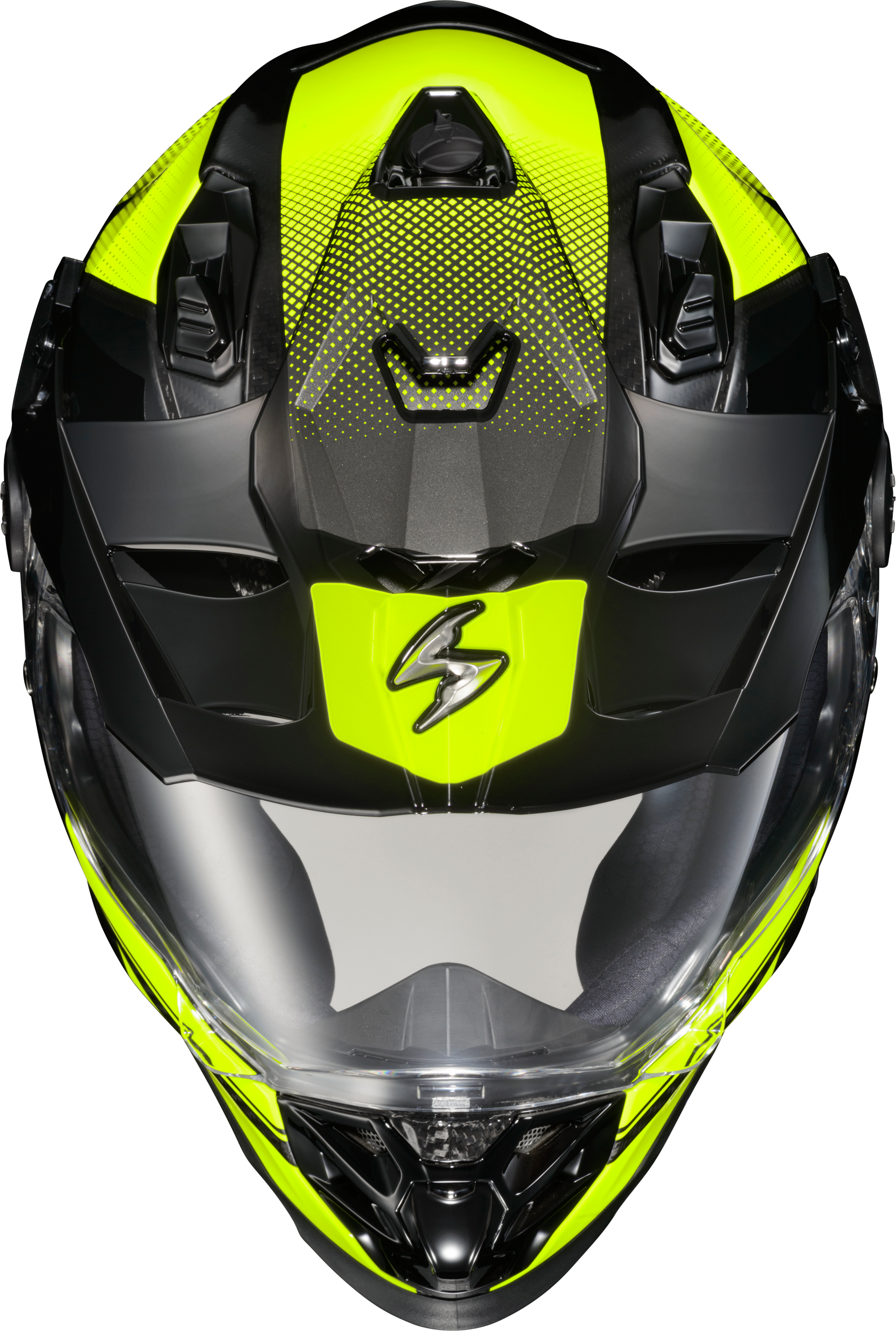 Scorpion XT9000 CARBON FULL-FACE Casco Brillante Negro