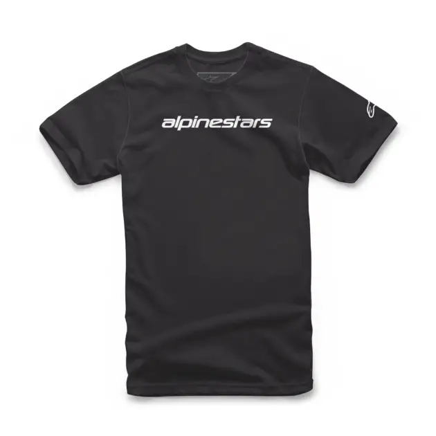 Camiseta Alpinestars LINEAR WORD Negro/Gris