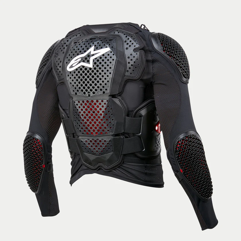Chaqueta Alpinestars BIO TECH V3 Negro/Blanco/Rojo - Image 2