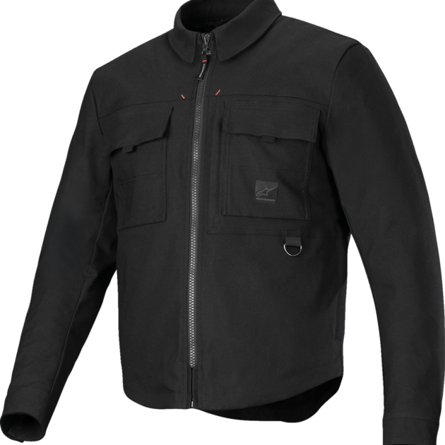 Pieza Alpinestars OVERSHIRT WR BYRON Negro