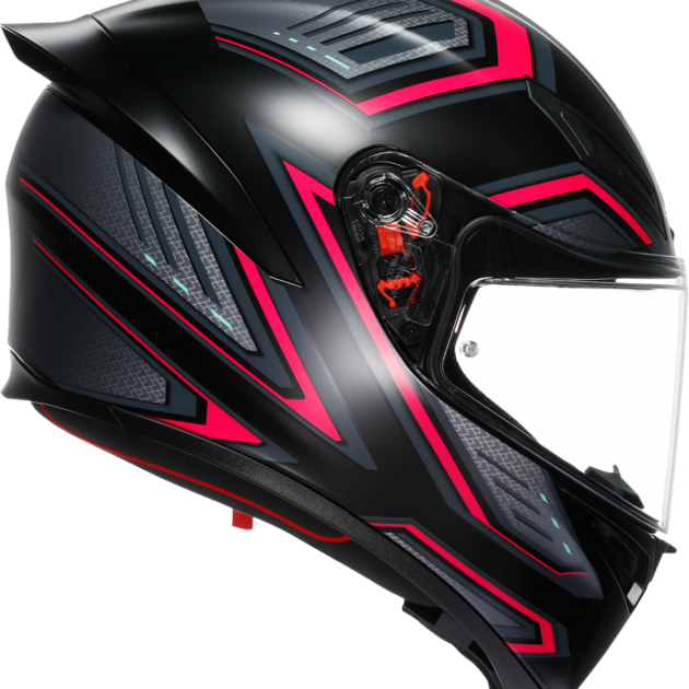 AGV Casco K1S SLING Mate Negro/Rosado