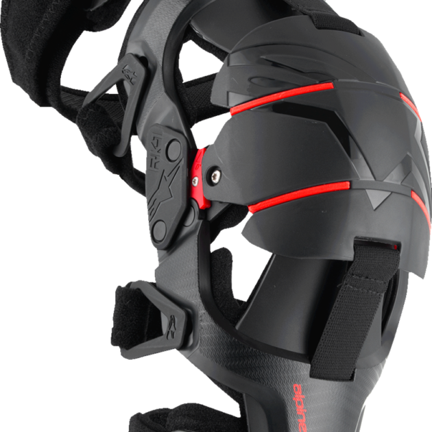 Pieza Alpinestars RK-1 PLAMA KNEE BRACE Negro/Rojo