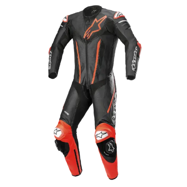 Monotraje Alpinestars FUSION 1P Negro/Rojo
