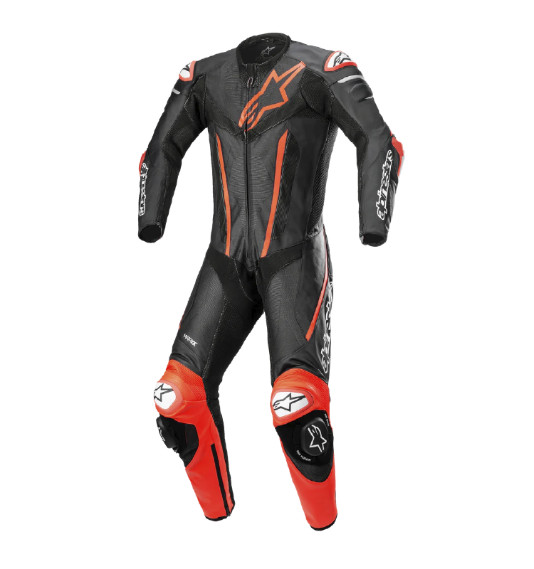 Monotraje Alpinestars FUSION 1P Negro/Rojo