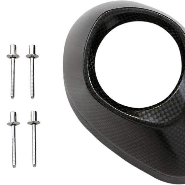 Akrapovic END CAP de Fibra de Carbono T35 TYPE 1