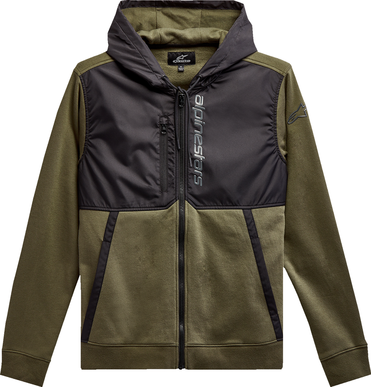 Buzo Alpinestars ZIP ALGND GN/Negro