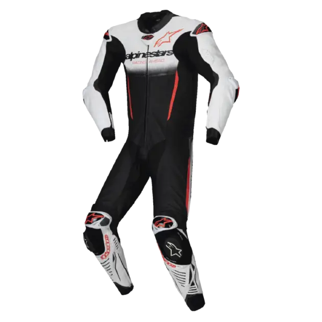 Monotraje Alpinestars GP-R7 1pc Blanco/Negro/Rojo