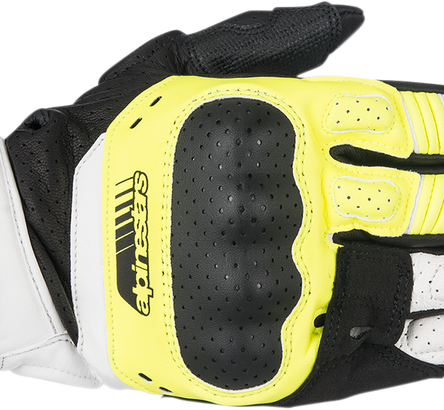 Guante Alpinestars SP-5 Negro/Amarillo/Blanco