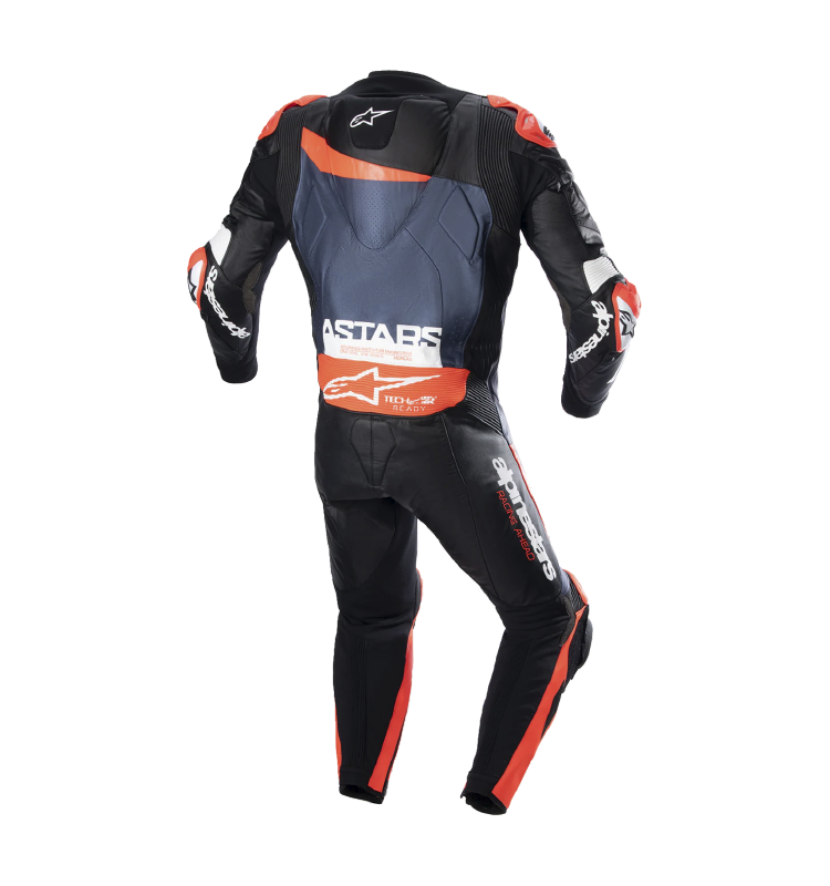 Monotraje Alpinestars GP+ V4 Negro/Rojo/Azul - Image 2