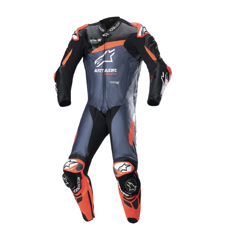 Monotraje Alpinestars GP+ V4 Negro/Rojo/Azul