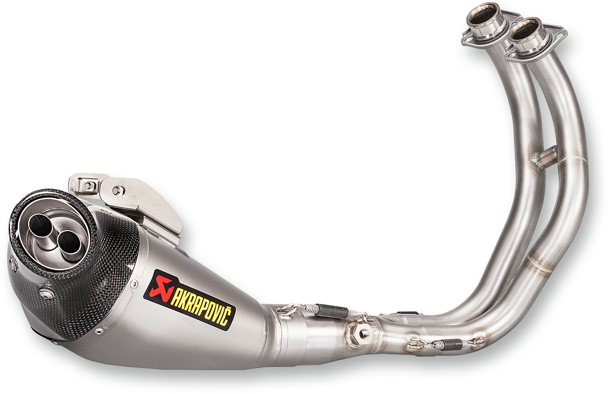 Akrapovic Exosto RAC de Acero Inoxidable/de Titanio/de Fibra de Carbono FZ07