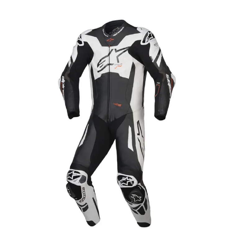 Monotraje Alpinestars GP+ V4 Negro/Blanco