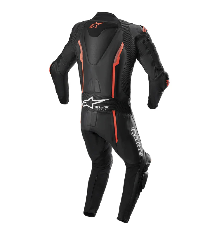 Monotraje Alpinestars MIS V2 1P Negro/Rojo - Image 2