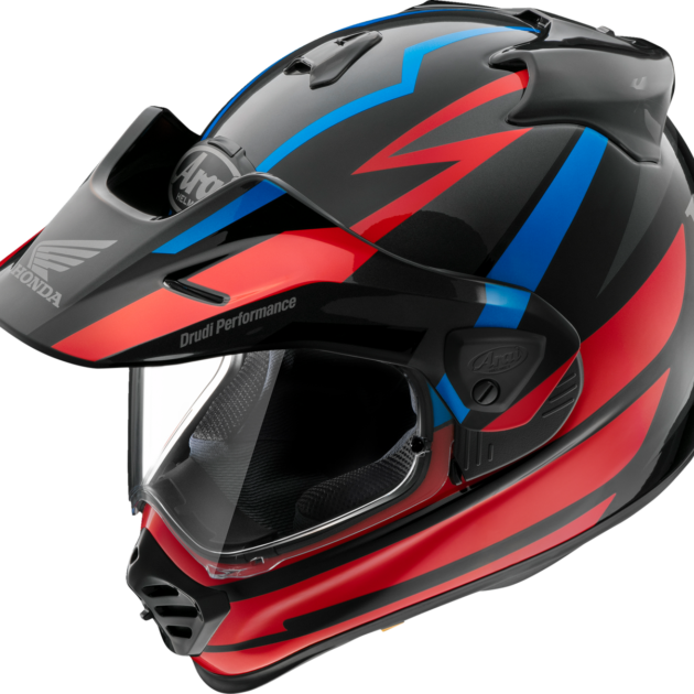 Arai Casco XD5 AFRICA TWIN Rojo