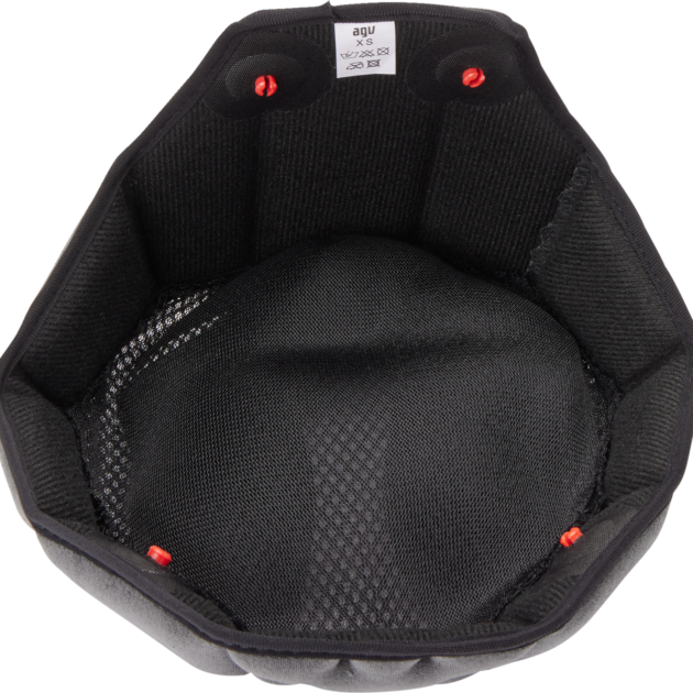 AGV Forro Interior K6S Negro/Gris