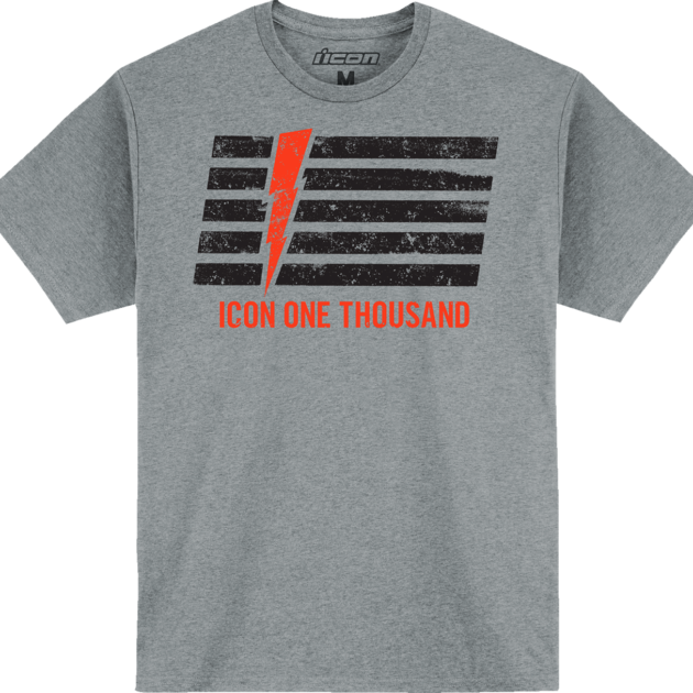 Camiseta Invasion Stripe Gris