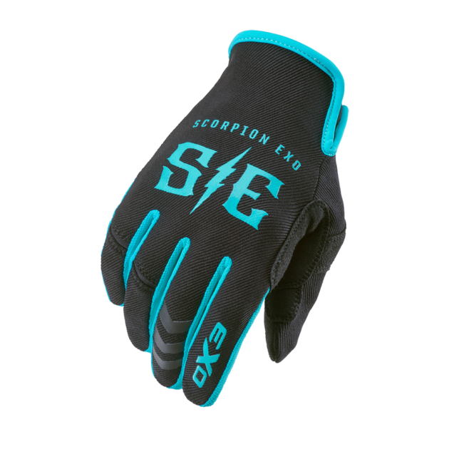 Scorpion AIR-STRETCH Guantes CHARGE Negro/TEAL