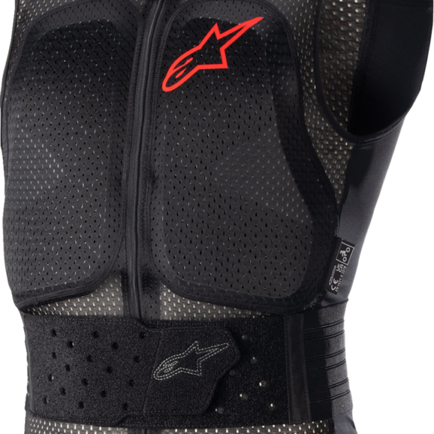 Pieza Alpinestars VEST NUC FLX PRO Negro/Rojo