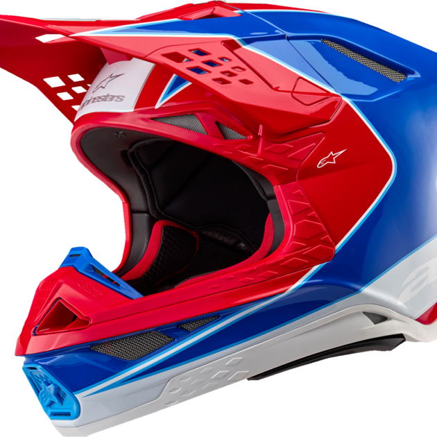 Pieza Alpinestars Supertech S-M10 Aeon Azul/Rojo/Blanco