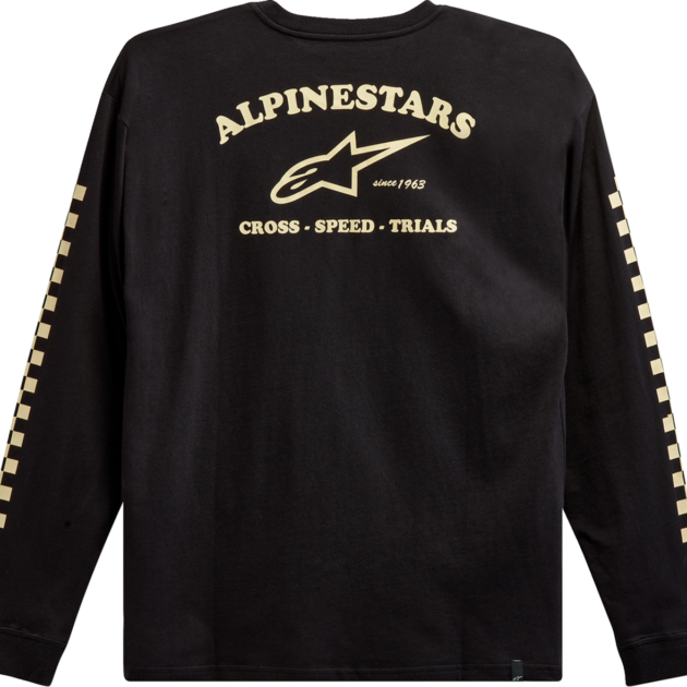 Camiseta Alpinestars Manga Larga SUNDAY Negro