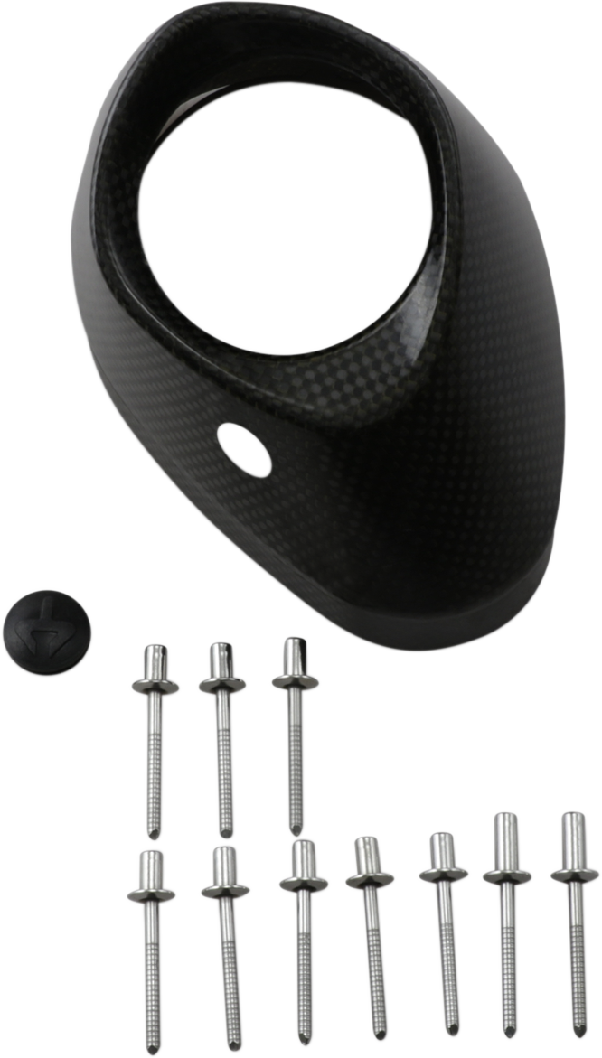 Akrapovic END CAP de Fibra de Carbono T33 TYPE 1