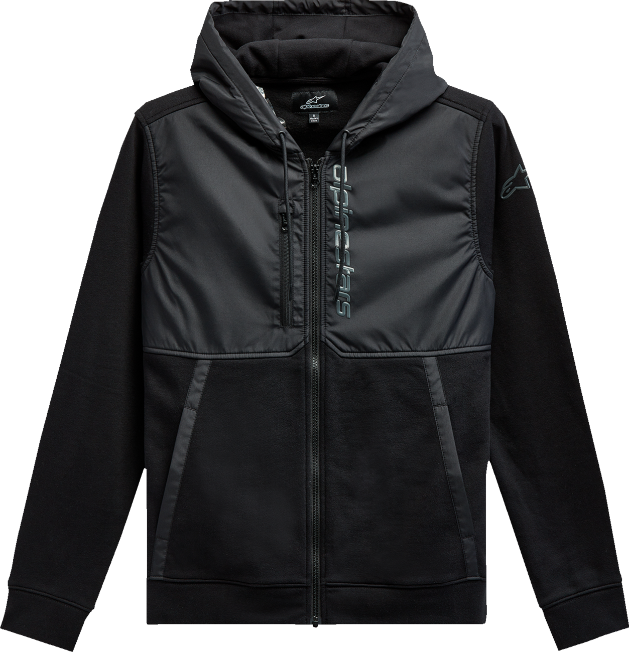 Buzo Alpinestars ZIP ALGND Negro/Negro
