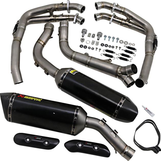Akrapovic Exosto EVO2 KIT de Fibra de Carbono YZFR1