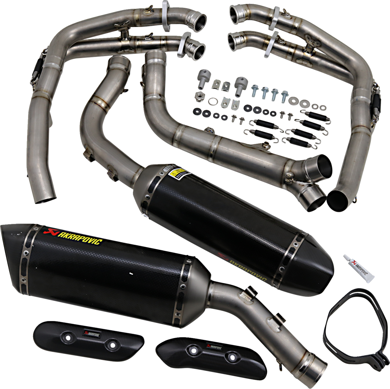Akrapovic Exosto EVO2 KIT de Fibra de Carbono YZFR1