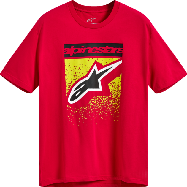 Camiseta Alpinestars Manga Corta CSF NOKA RED