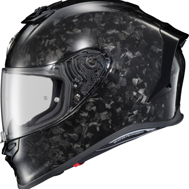 Scorpion EXO-R1 AIR FULL FACE Casco CARBON ONYX Brillante Negro