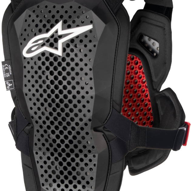 Protección Alpinestars A-1 CHEST ANTHRACITE/BLACK/RED MD/LG