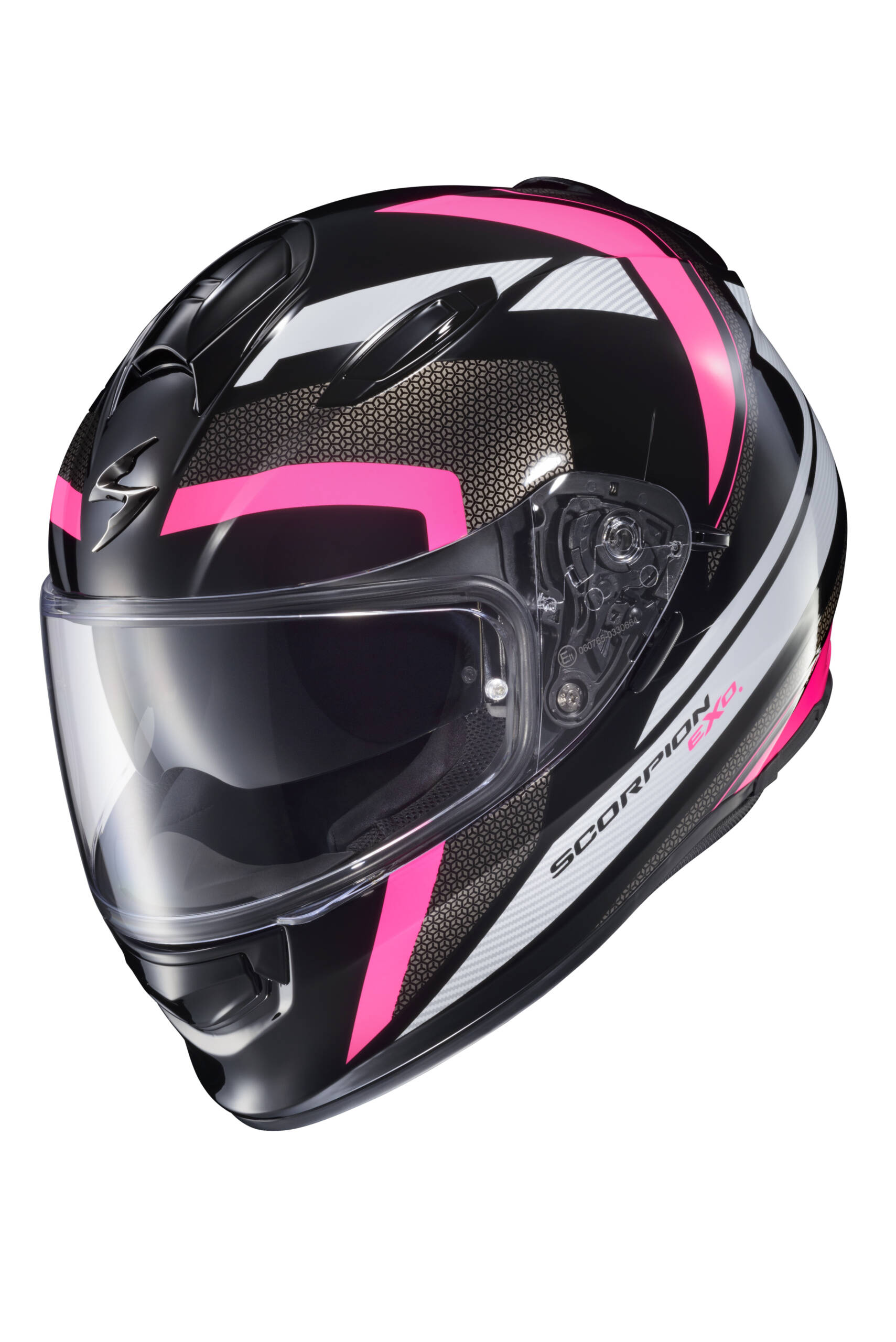 Scorpion RYZER FULL-FACE Casco Brillante Negro
